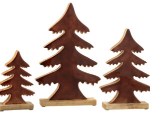 Kunstboom Grotir Mangohout Naturel H35 cm