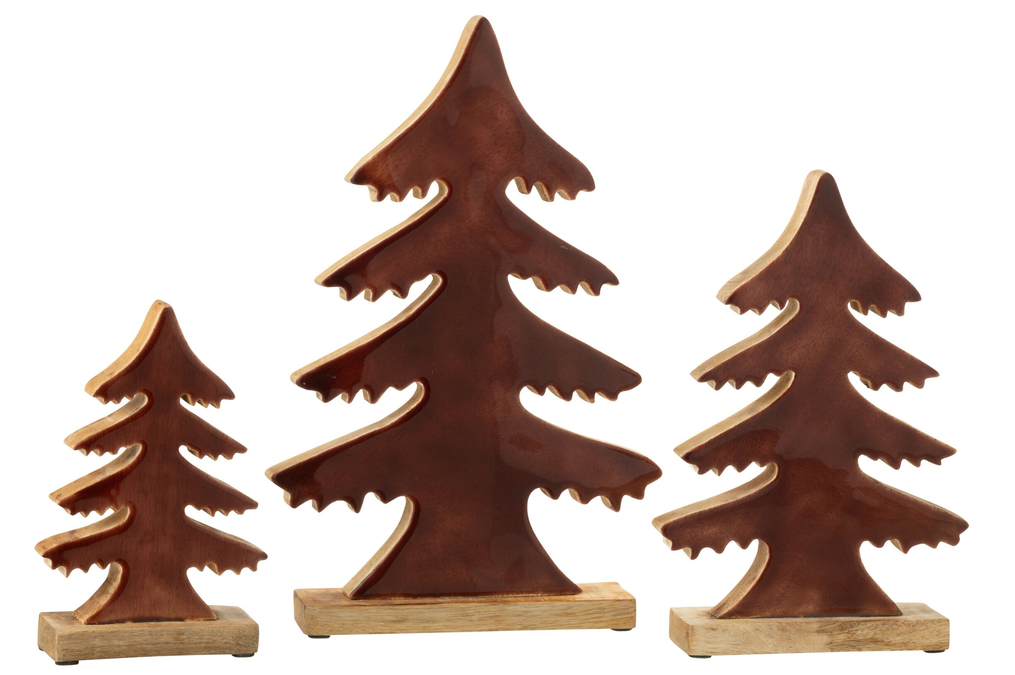 Kunstboom Grotir Mangohout Naturel H35 cm