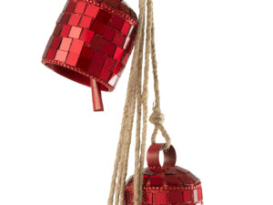 Spiegel Meldal Rood 45,5x7,5 cm