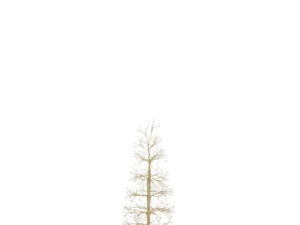 Kunstboom Comman Koper Goud H120 cm