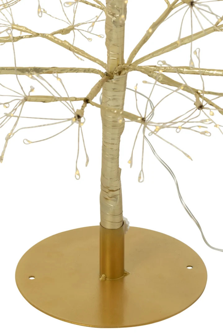Kunstboom Comman Koper Goud H120 cm - Afbeelding 4