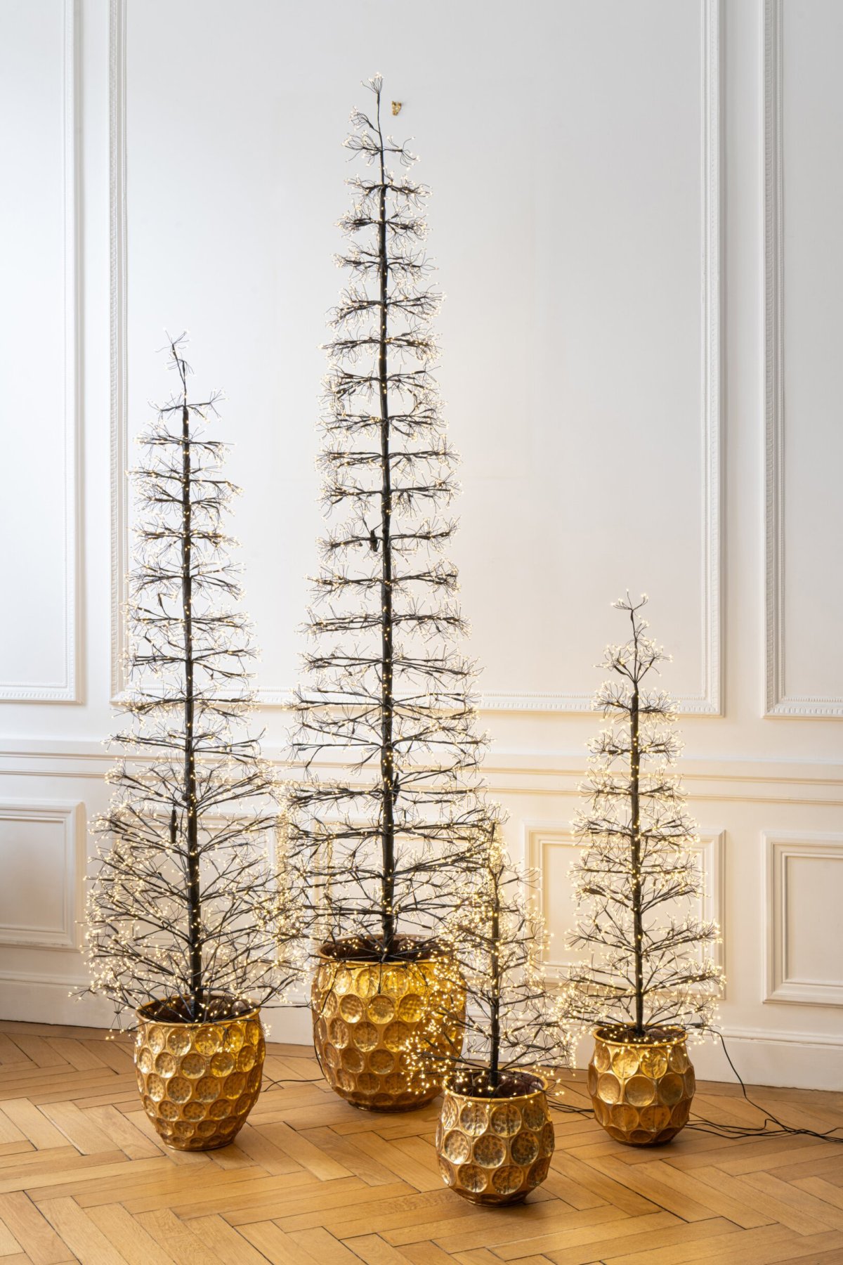 Kunstboom Mestand Koper Zwart H80 cm - Afbeelding 4