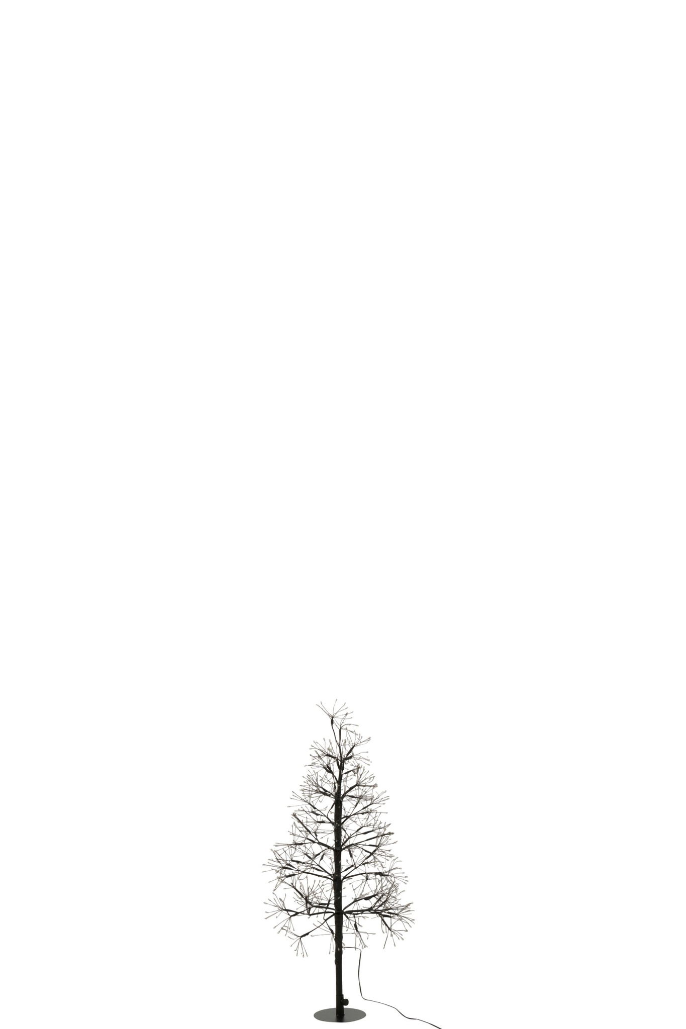 Kunstboom Kieskor Koper Zwart H80 cm