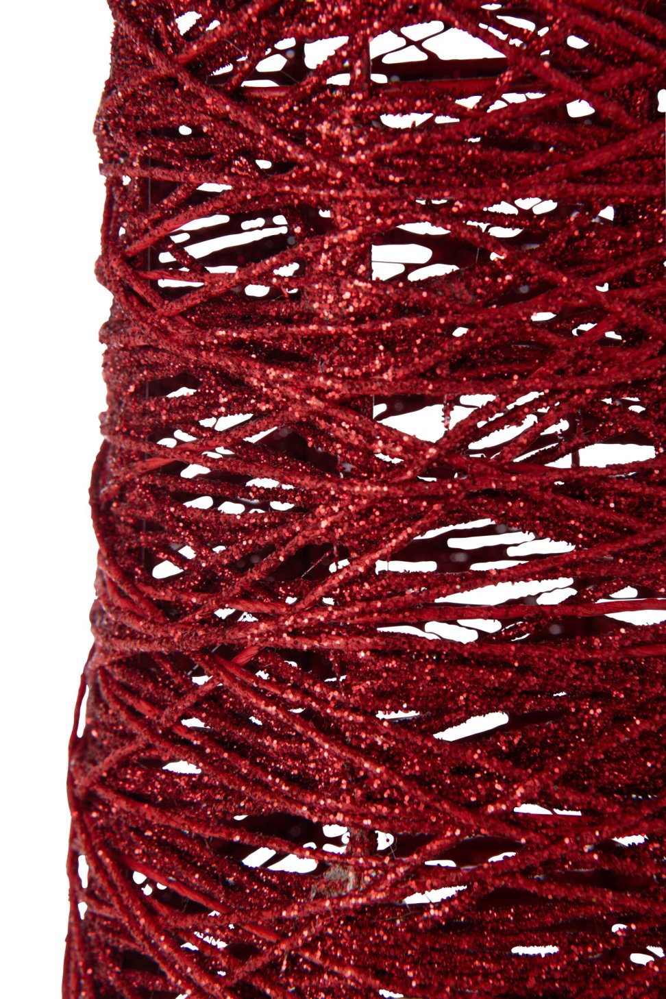 Kerstboom Boordi Metaal Rood