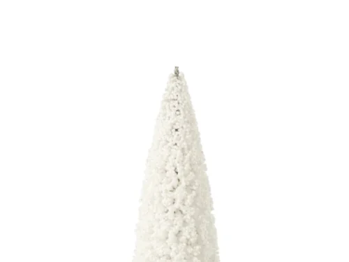 Kerstboom Jiennano PET wit 32 cm, compact en winterse kerstdecoratie voor het interieur