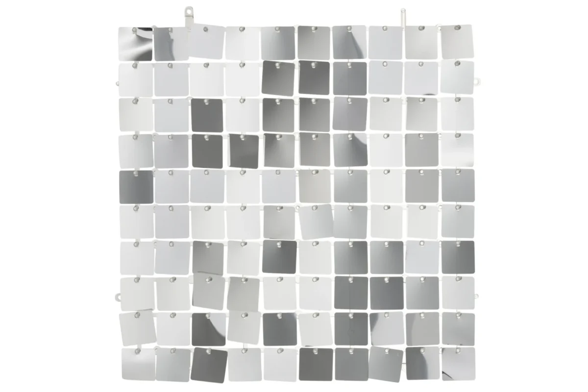 Wanddecoratie Preerdang Zilver PVC 30x30x1 cm – foto 3