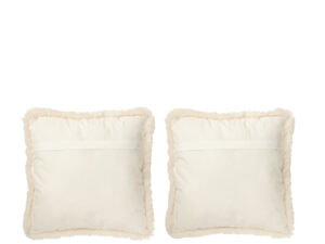 Kussen Keissund Beige 40x40 cm - Set van 2