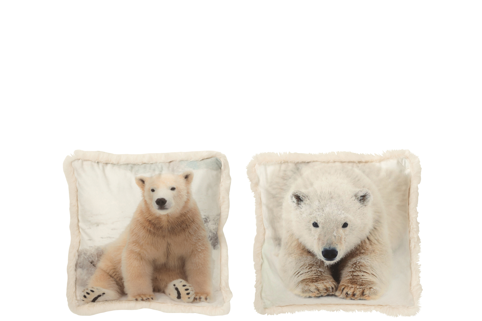 Kussen Keissund Beige 40x40 cm - Set van 2 - Afbeelding 2