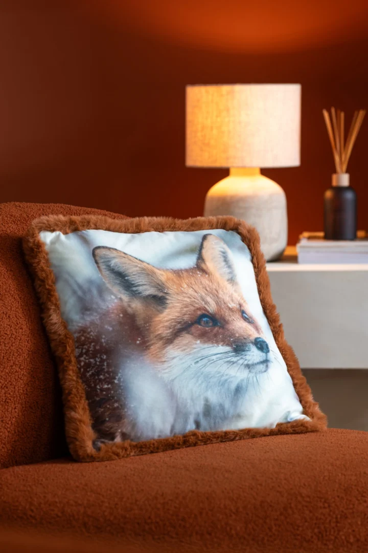Kussen Zidun Bruin 40x40 cm - Set van 2 - Afbeelding 2