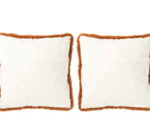 Kussen Jauldira Bruin 60x60 cm - Set van 2