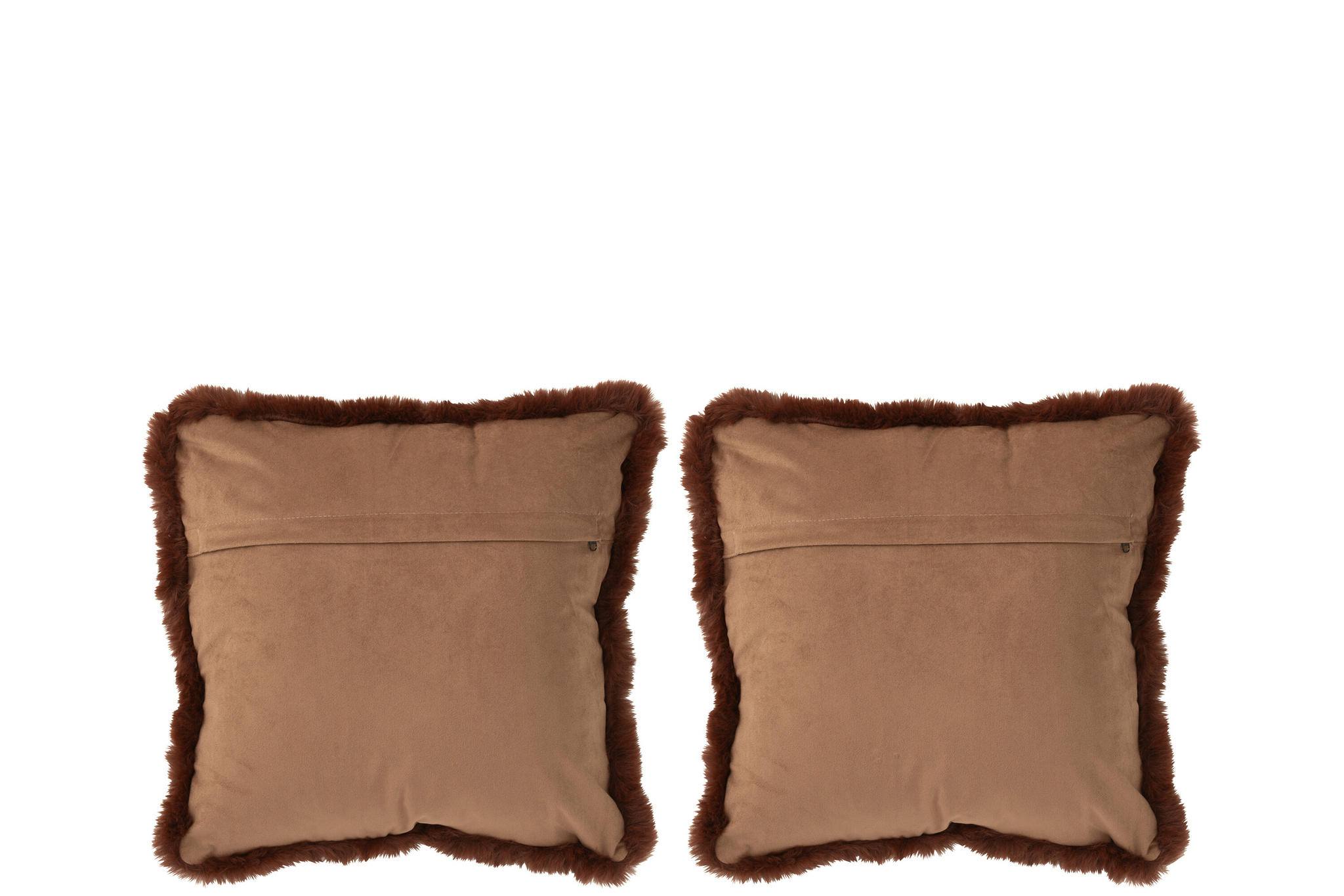 Paardenkussen Covea Bruin 40x40 cm - Set van 2