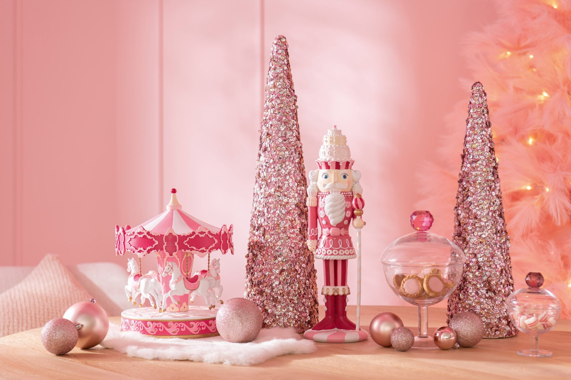 Decoratie Brauntin Schuim Roze