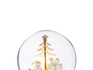 Kerstballen Birnas Multiplex Wit