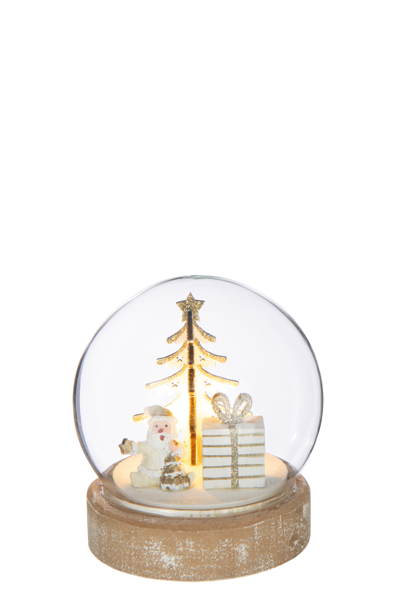 Kerstballen Birnas Multiplex Wit