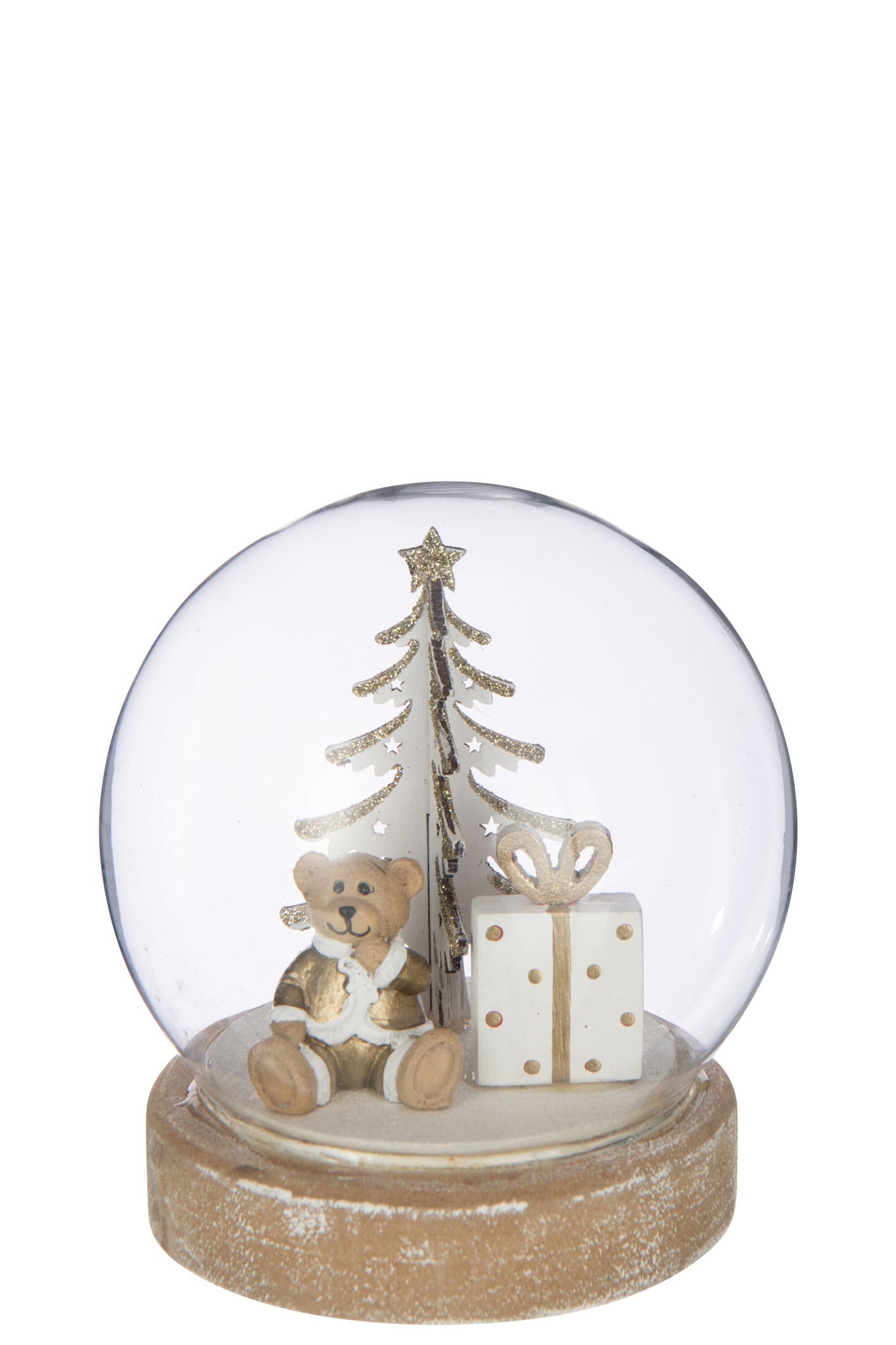Decoratiefiguur Tolvund Multiplex Wit H13 cm - Afbeelding 2
