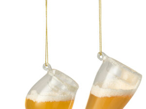 Drinkglas Teerdonte Glas Oranje - Set van 2