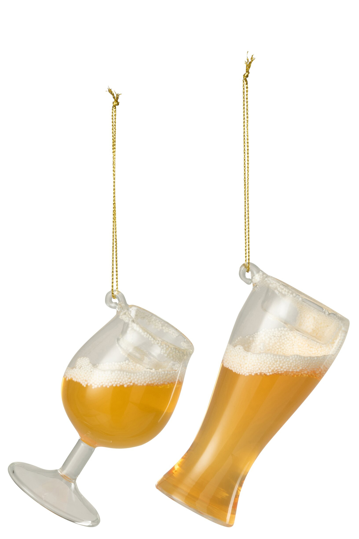 Drinkglas Teerdonte Glas Oranje - Set van 2