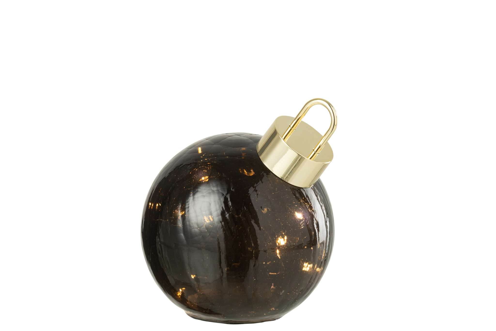 Kerstballen Hinang Glas Zwart