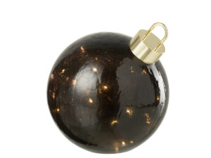 Kerstballen Pokhara Glas Zwart