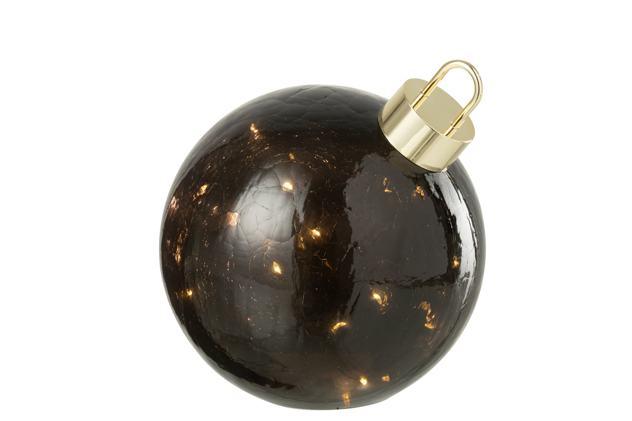 Kerstballen Pokhara Glas Zwart