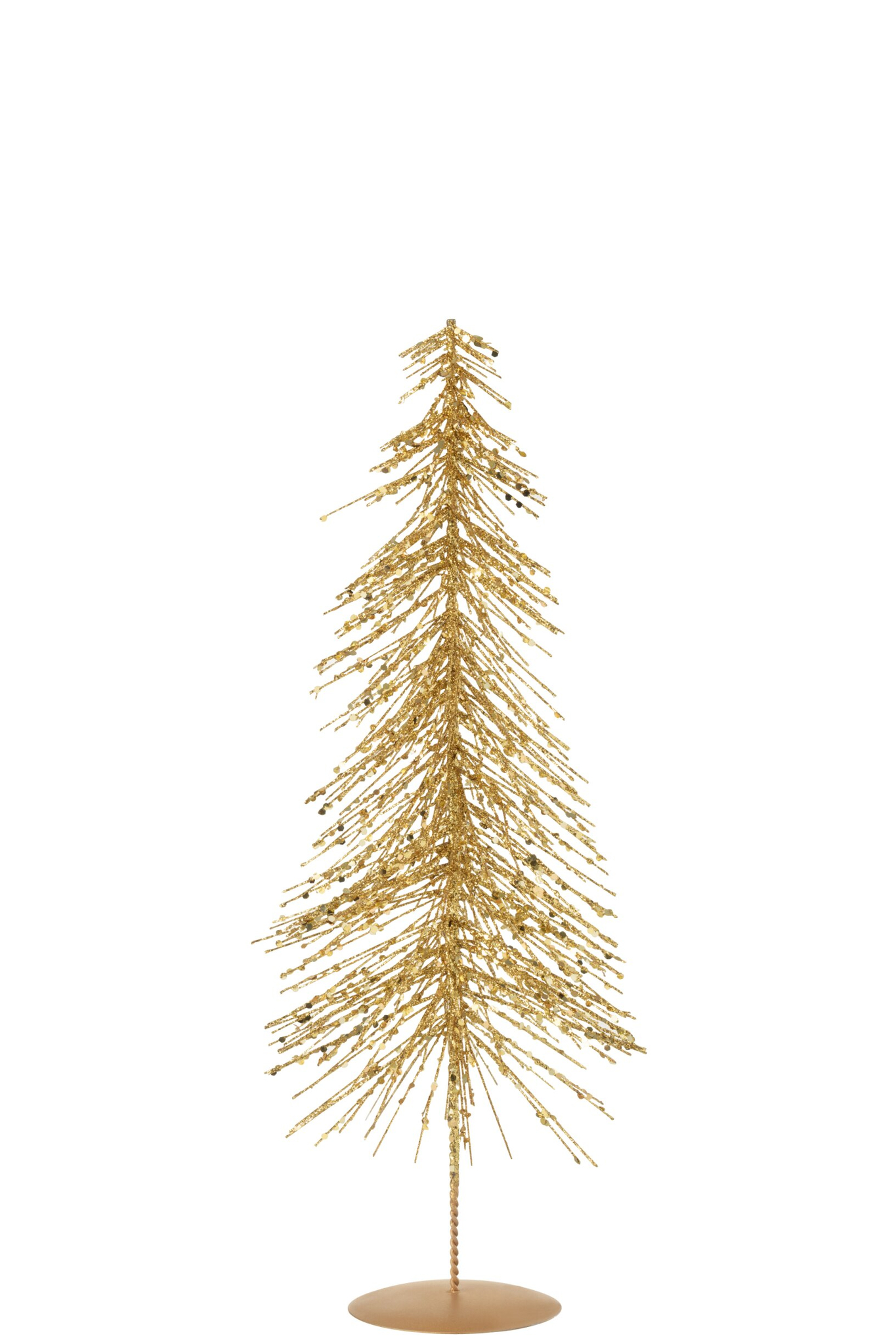 Kerstboom Reilvond Metaal Goud H45 cm - Afbeelding 2