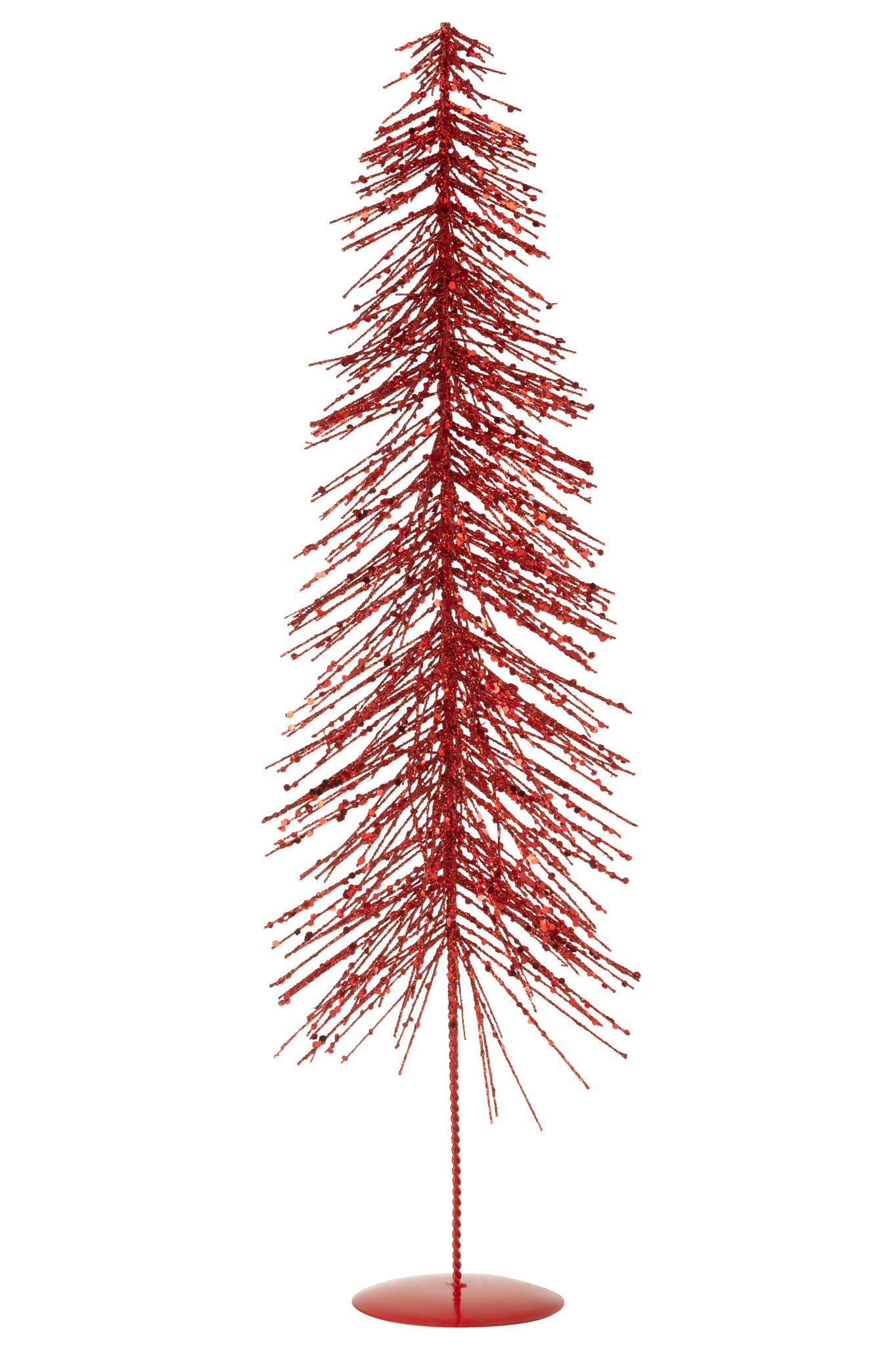 Kerstboom Riskes Kunststof Rood H58 cm - Afbeelding 3