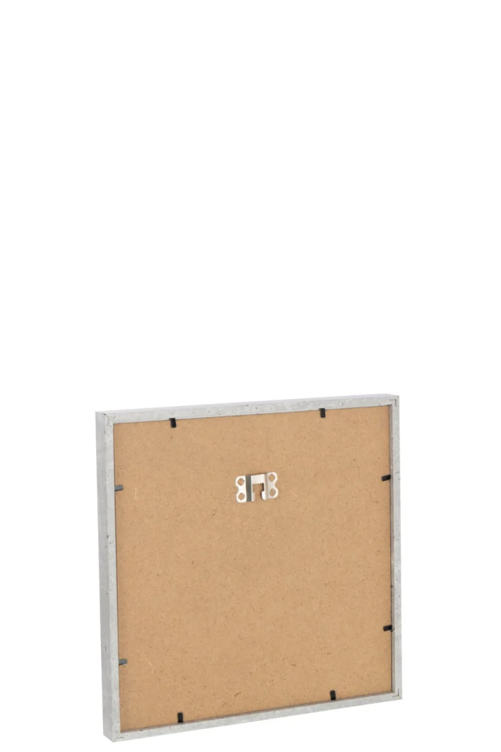 Achterzijde fotolijst Rissoro MDF beige met metalen ophanghaak en strakke randafwerking