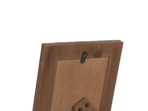Fotolijst Memal MDF zwart met standaard, achterkant in compact rechthoekig ontwerp