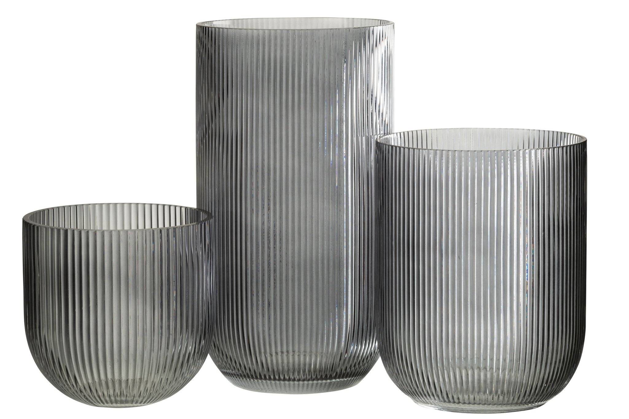 Vaas Bremi Glas Zwart H30 cm