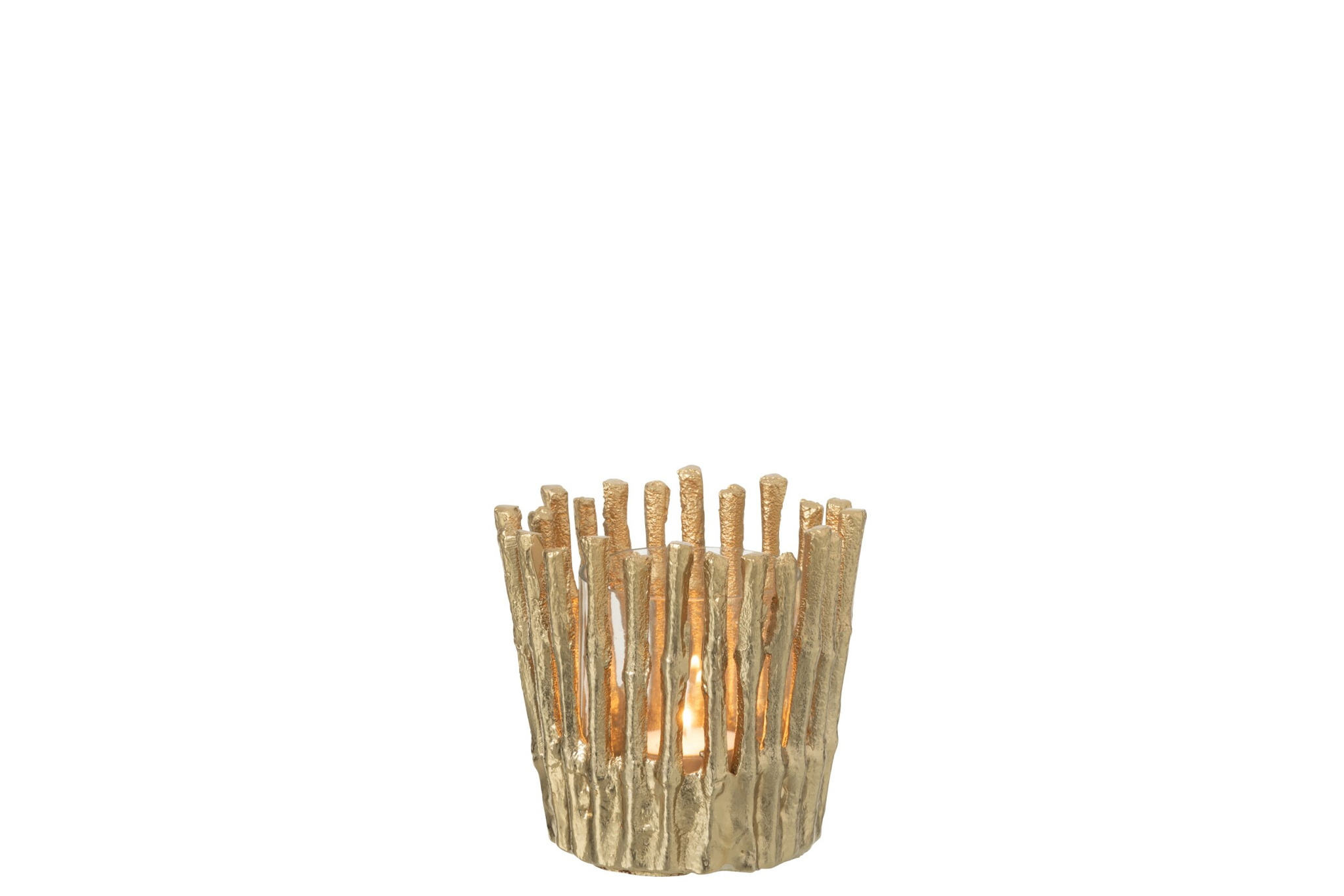 Kandelaar Brerronte Aluminium Goud H12 cm