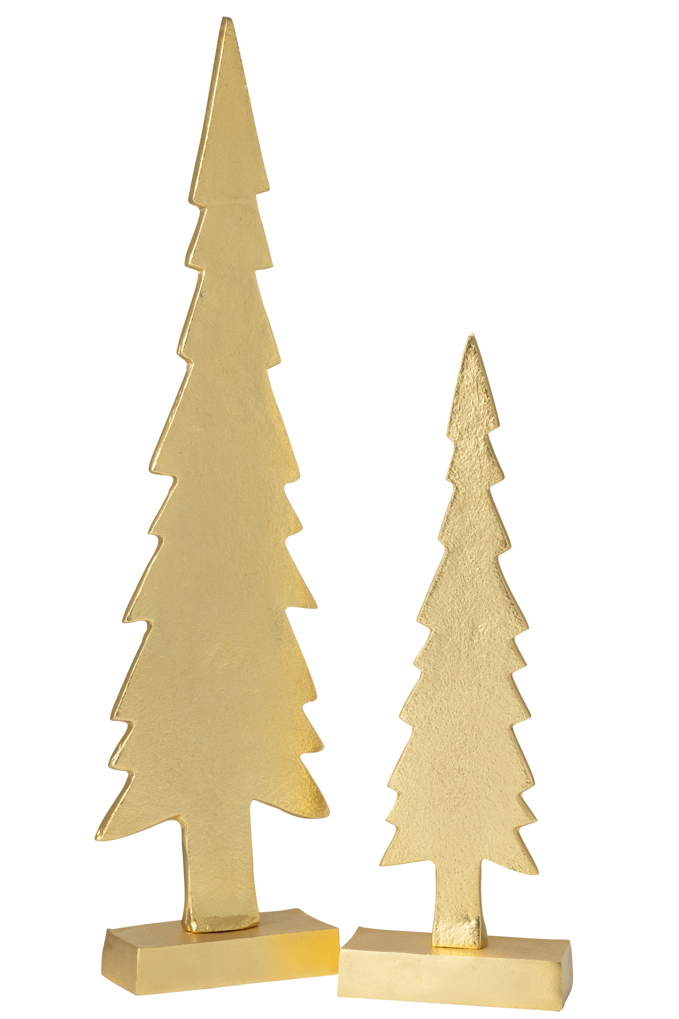 Kerstboom Flensburg Aluminium Goud H51 cm
