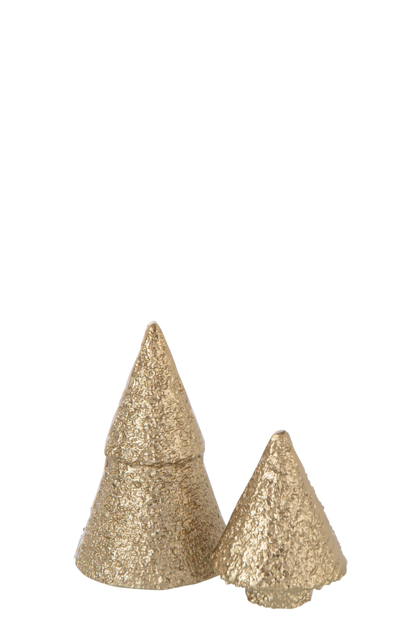 Kerstboom Mevil Aluminium Goud H16,5 cm