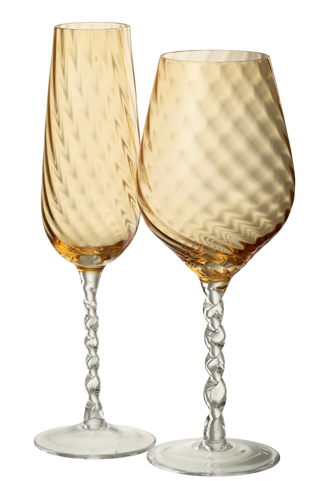 Drinkglas Peestund Glas Bruin