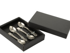 Opbergdoos Zamek Messing Zilver