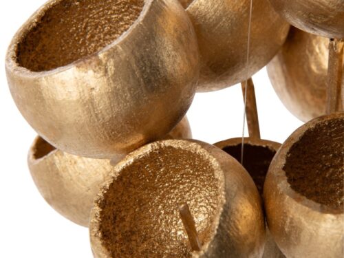 Droogbloemen Niery Goud: 10 gouden gedroogde takken, decoratieve bundel voor een warme, sfeervolle woonstijl