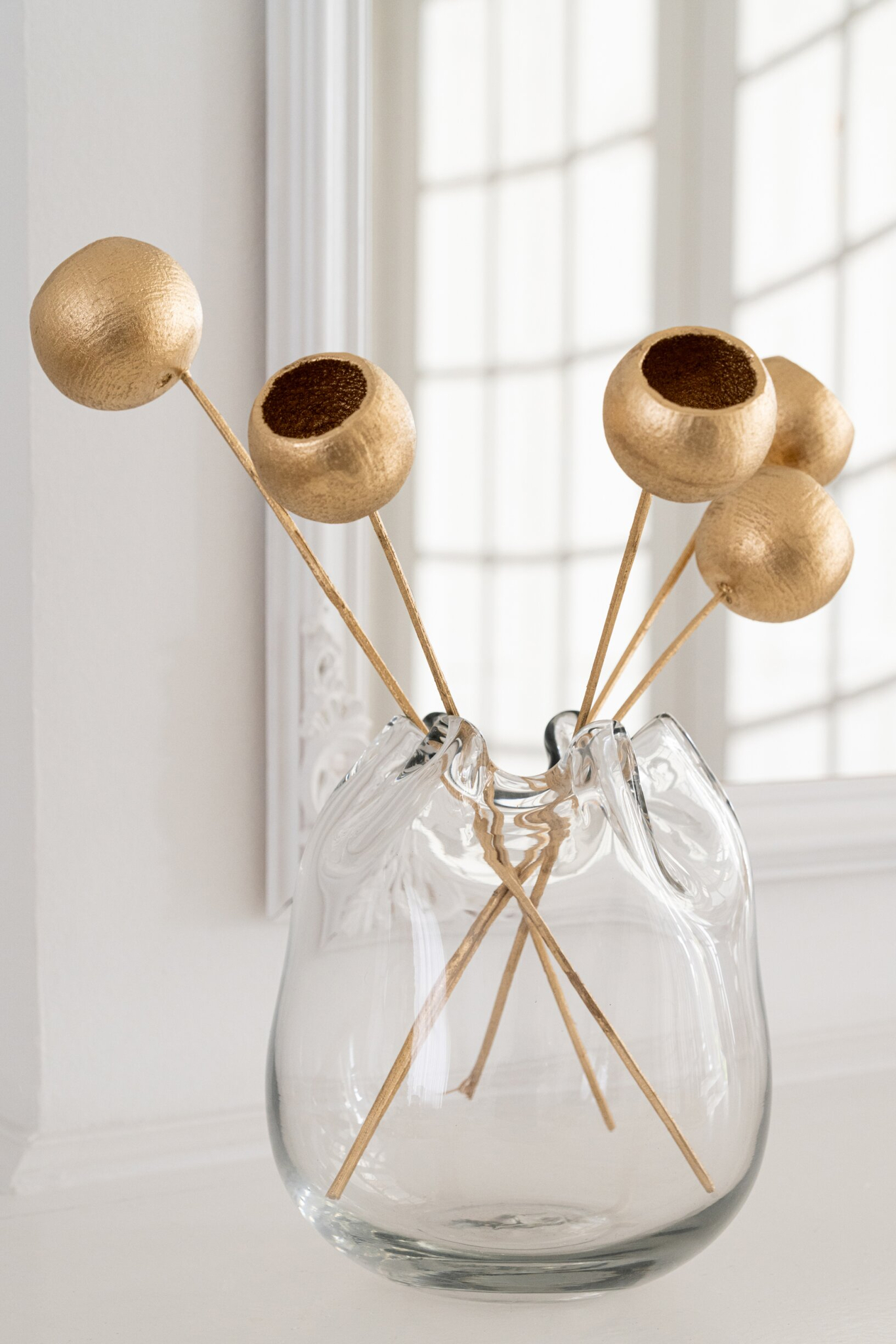 Droogbloemen Niery Goud - Afbeelding 3