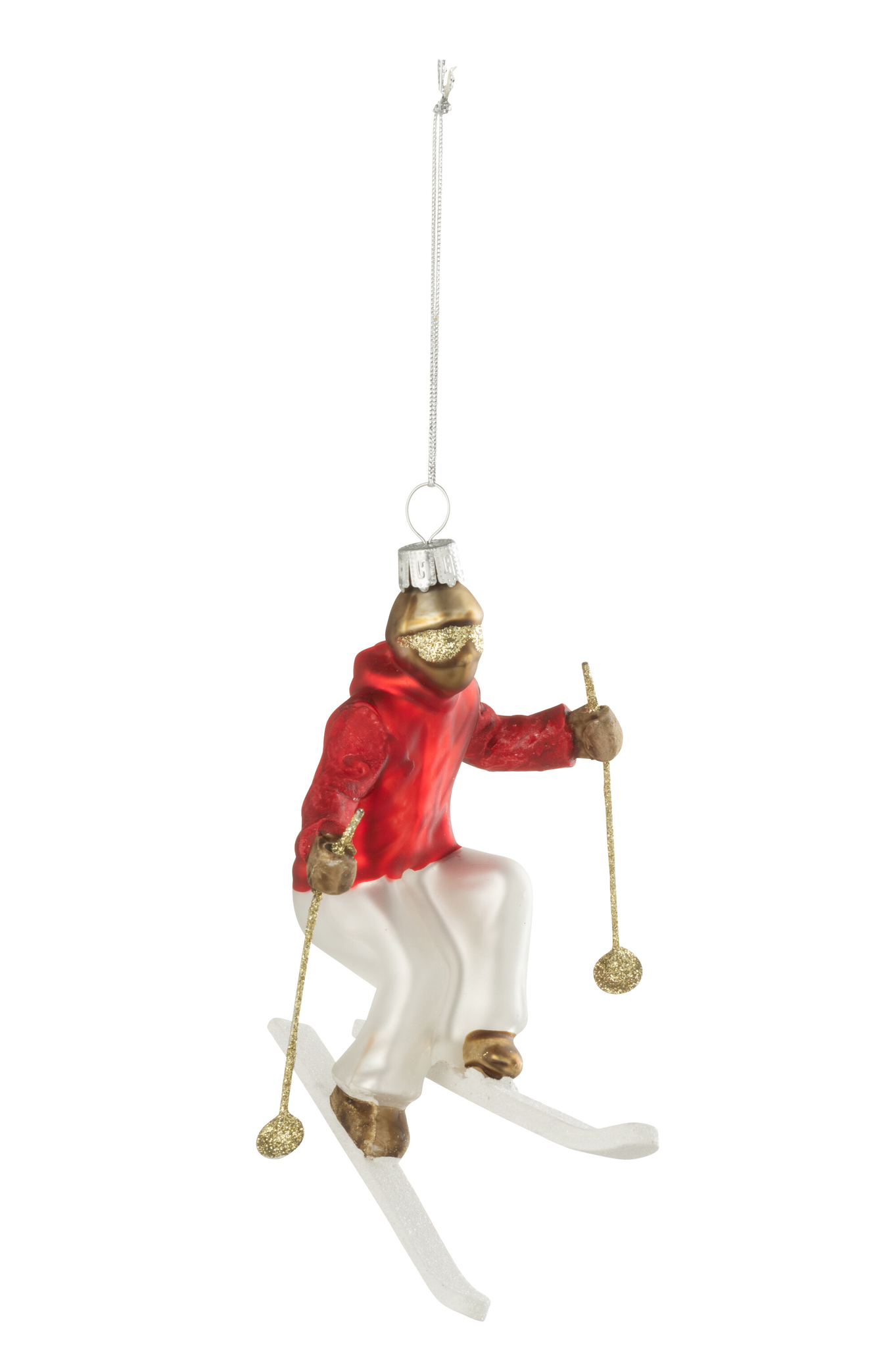 Kerstdecoratie Preerras Glas Wit