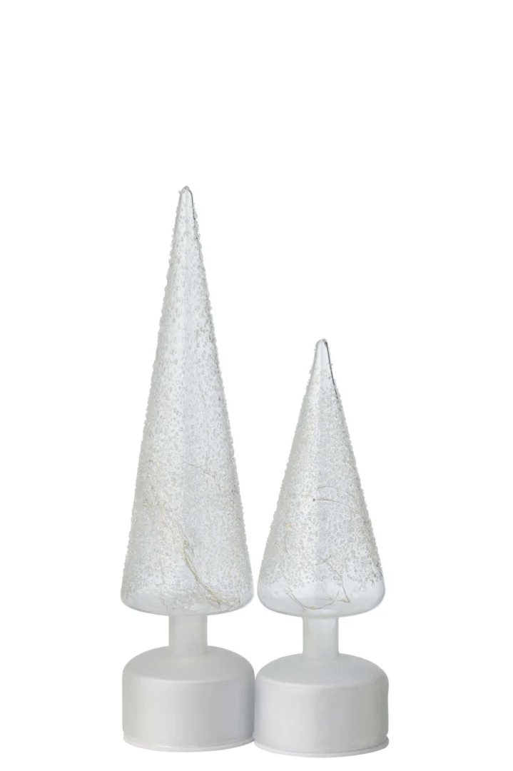 Kunstboom Sasol Glas Wit H38,5 cm - Afbeelding 4