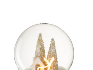 Decoratiefiguur Trommino Glas Goud H21 cm