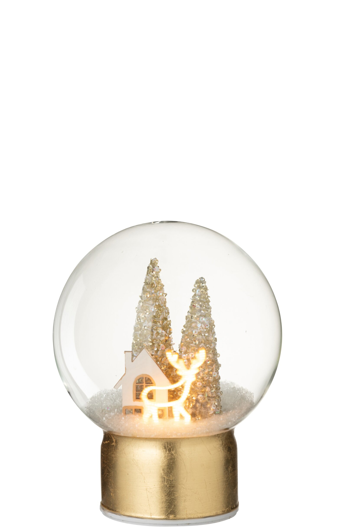 Decoratiefiguur Trommino Glas Goud H21 cm