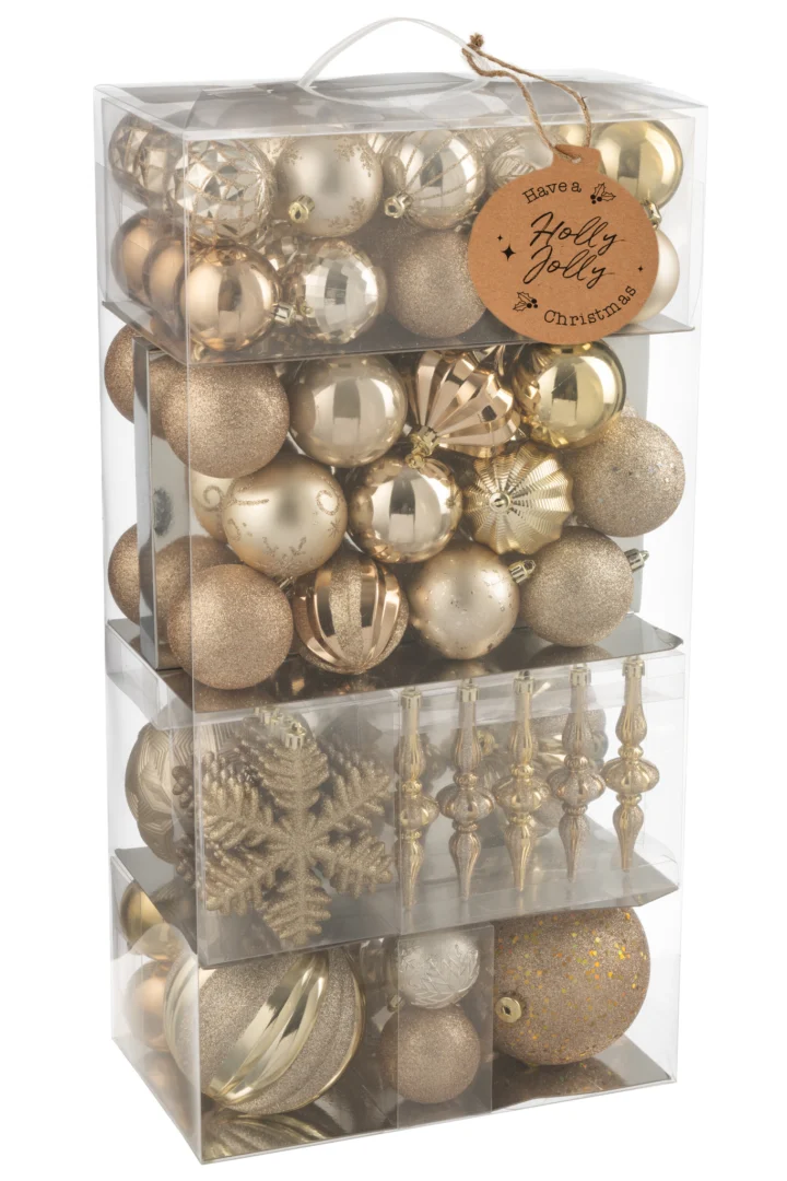 Opbergdoos Orinoco Kunststof Beige - Afbeelding 2