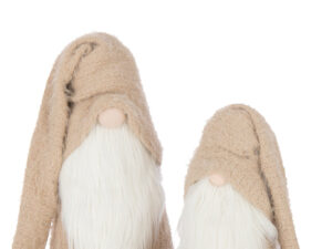 Decoratiefiguur Prenum Polyester Beige H60 cm
