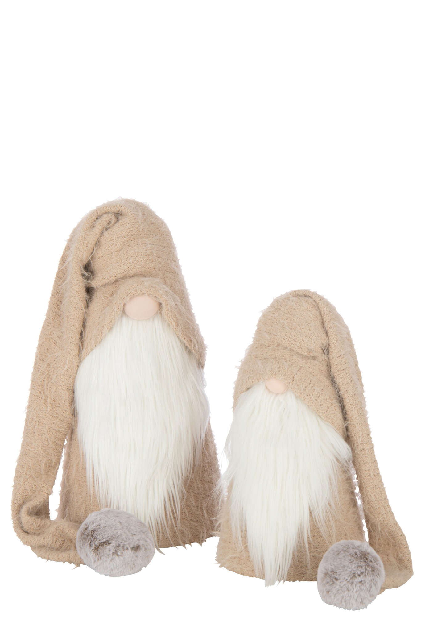 Decoratiefiguur Prenum Polyester Beige H60 cm