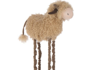 Decoratie Trisena Polyester Bruin