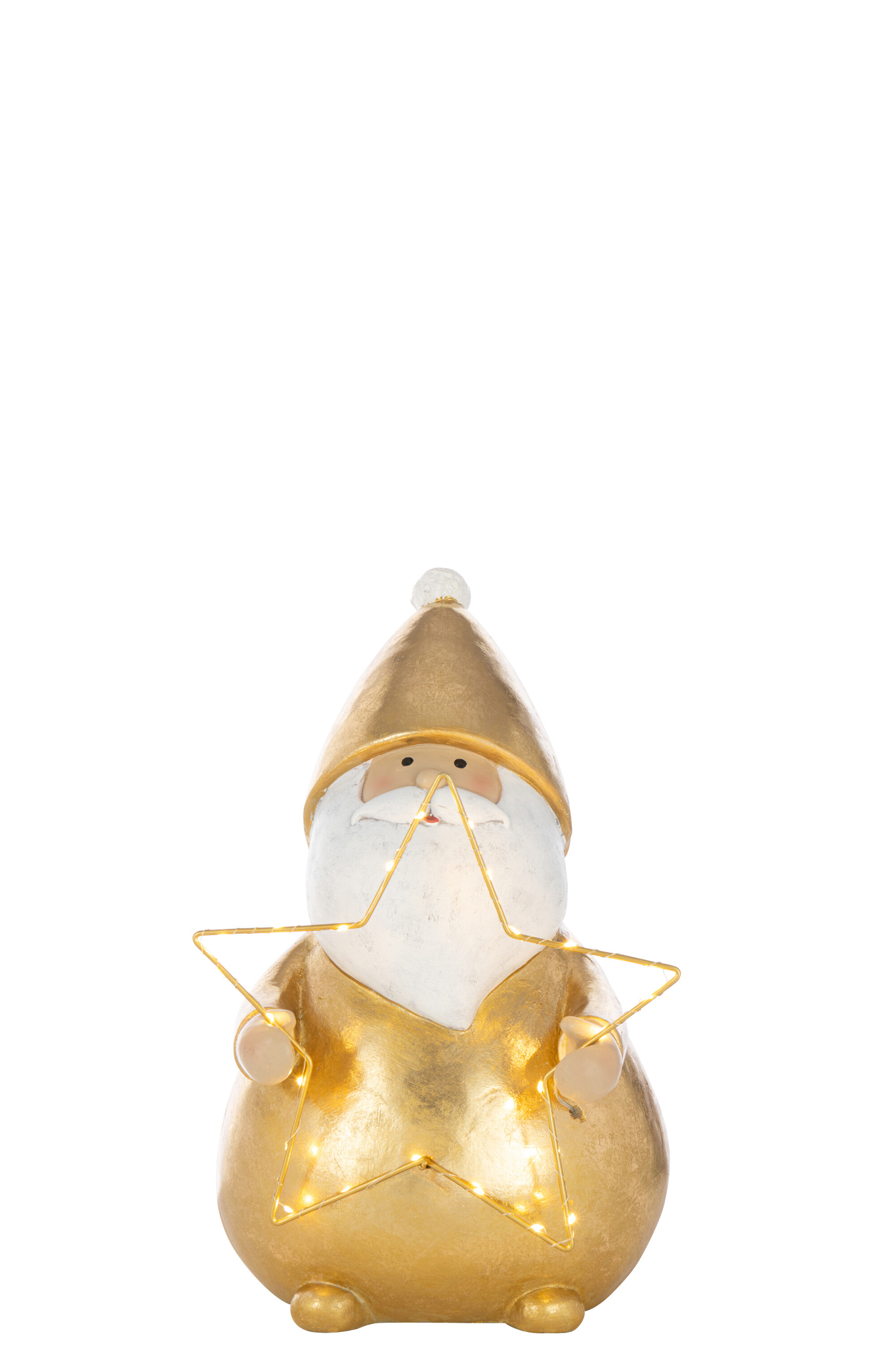 Decoratiefiguur Heisa Polyresin Goud H46 cm