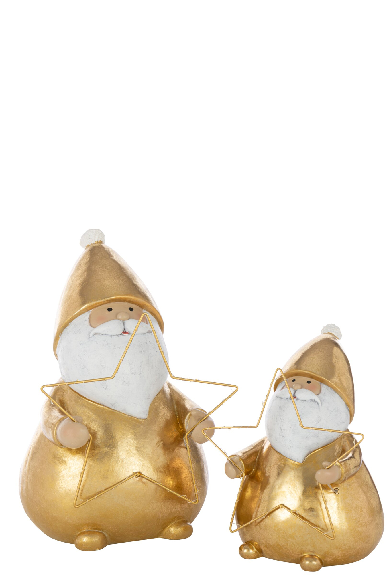 Decoratiefiguur Heisa Polyresin Goud H46 cm - Afbeelding 3