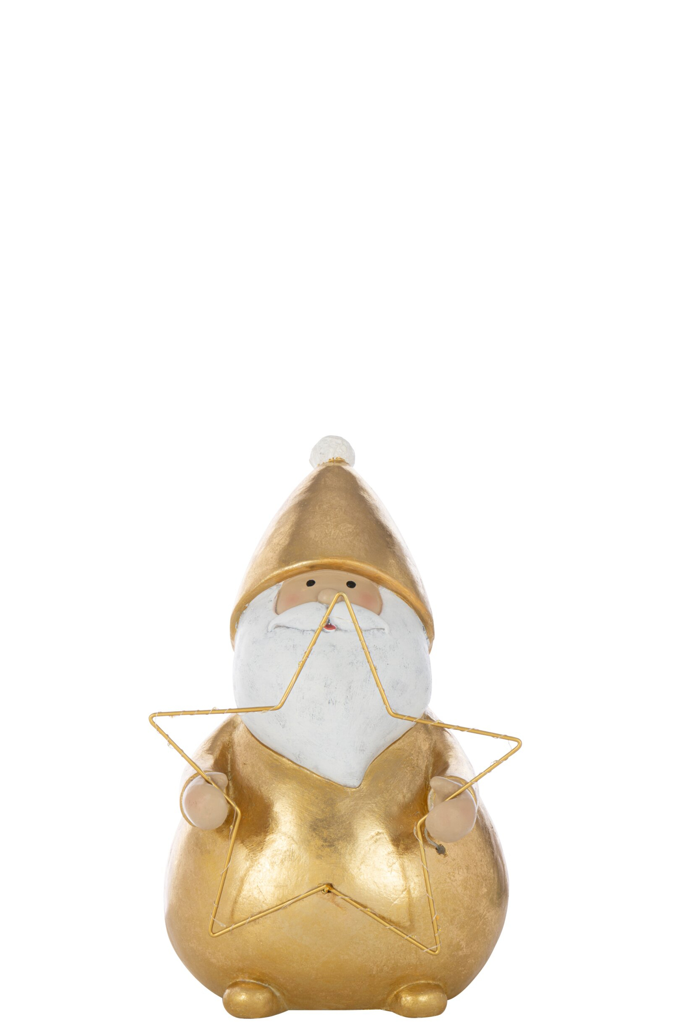 Decoratiefiguur Heisa Polyresin Goud H46 cm - Afbeelding 4