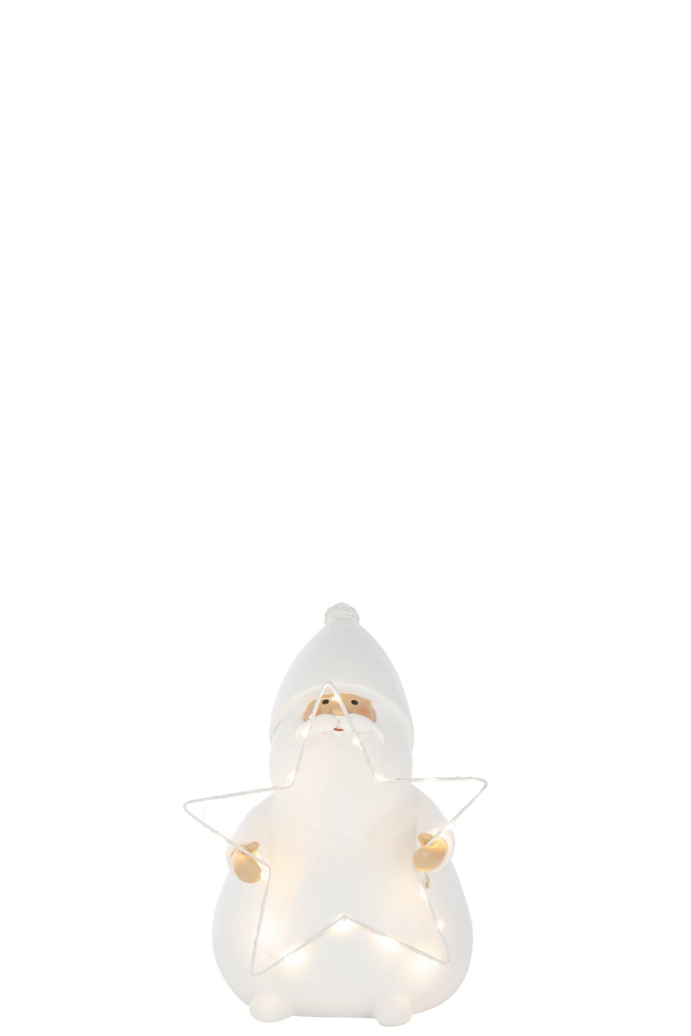 Decoratiefiguur Tidan Polyresin Wit H32 cm