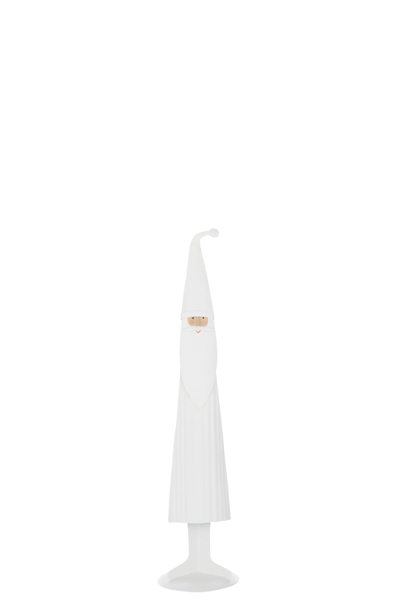 Decoratiefiguur Flossen Metaal Wit H45 cm - Afbeelding 2