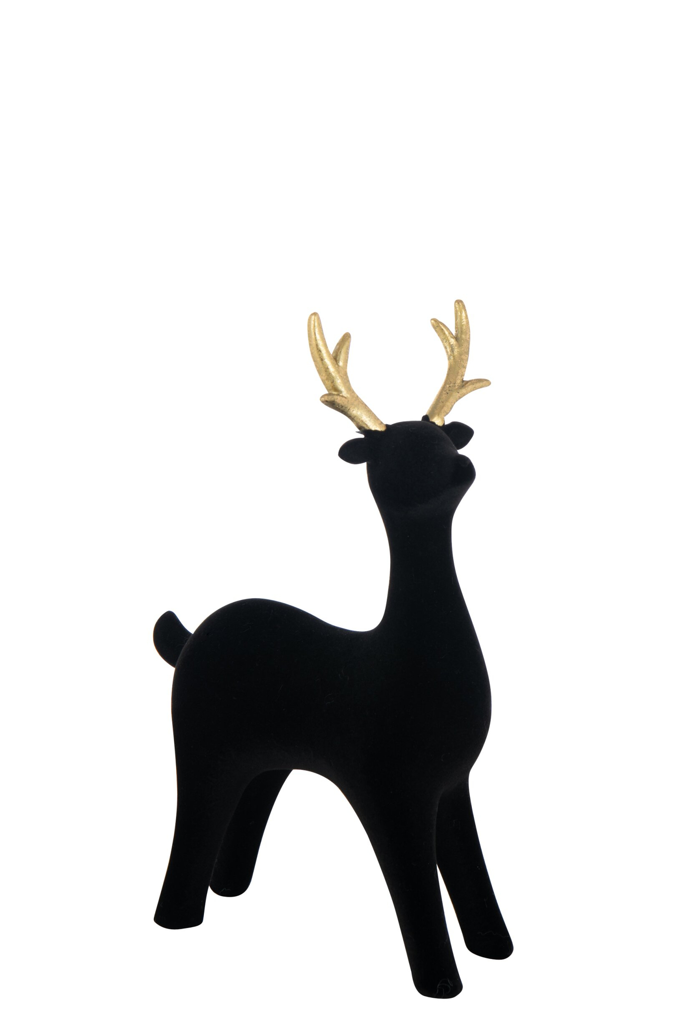 Decoratiefiguur Preltas Polyresin Zwart H27 cm - Afbeelding 2
